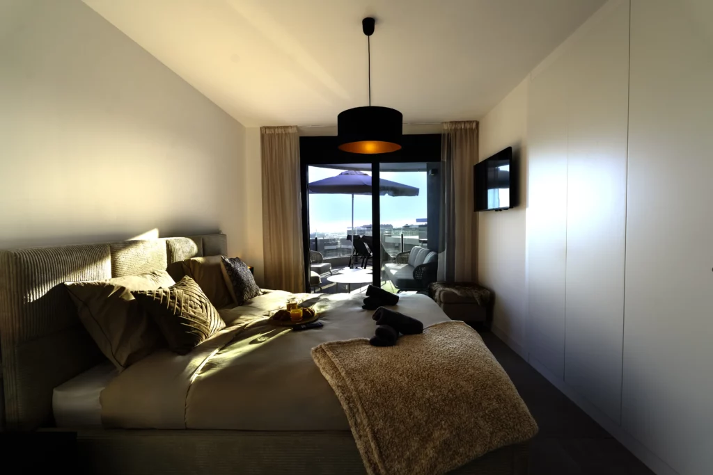 Penthouse Aborado Estepona Slaapkamer